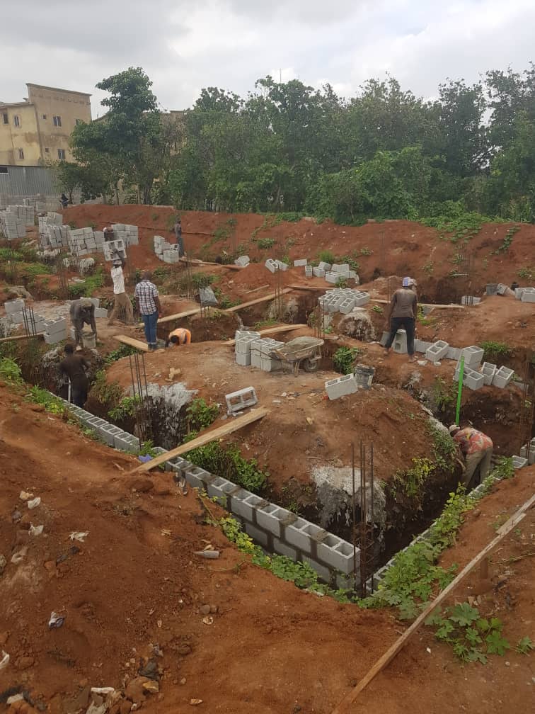 Perdana court construction in abuja katampe main