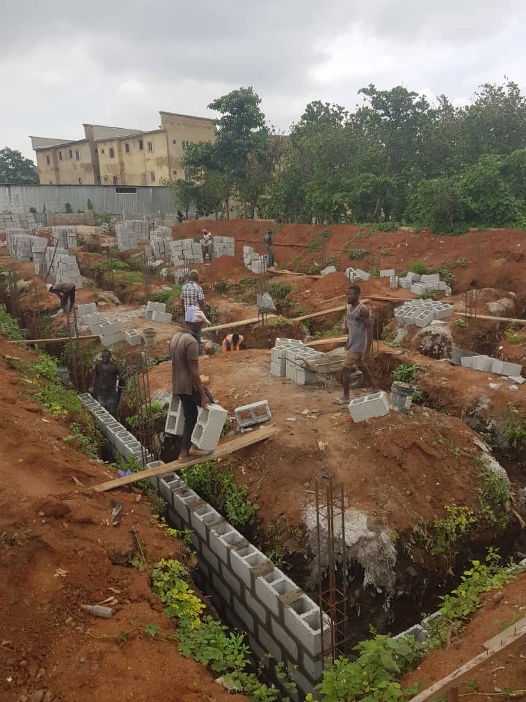 Perdana court construction in abuja katampe main